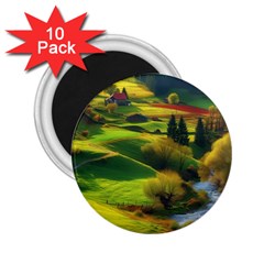 Countryside Landscape Nature 2 25  Magnets (10 Pack)  by Cemarart