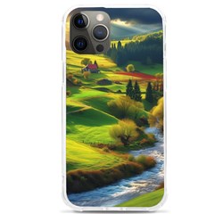 Countryside Landscape Nature Iphone 12 Pro Max Tpu Uv Print Case by Cemarart