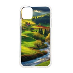 Countryside Landscape Nature Iphone 11 Tpu Uv Print Case by Cemarart