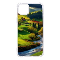 Countryside Landscape Nature Iphone 14 Plus Tpu Uv Print Case by Cemarart