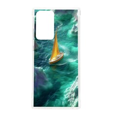 Seascape Boat Sailing Samsung Galaxy Note 20 Ultra Tpu Uv Case by Cemarart