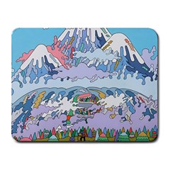 Art Psychedelic Mountain Small Mousepad