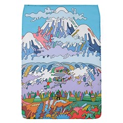 Art Psychedelic Mountain Removable Flap Cover (s) by Cemarart