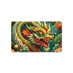 Chinese New Year – Year Of The Dragon Magnet (name Card) by Valentinaart