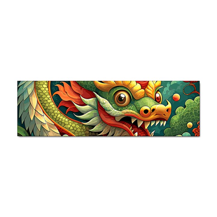 Chinese New Year – Year of the Dragon Sticker Bumper (10 pack)