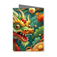 Chinese New Year – Year Of The Dragon Mini Greeting Cards (pkg Of 8)