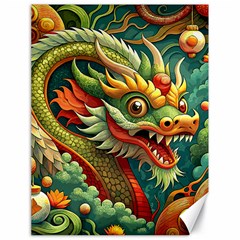 Chinese New Year – Year Of The Dragon Canvas 18  X 24  by Valentinaart