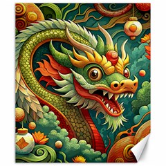 Chinese New Year – Year Of The Dragon Canvas 20  X 24  by Valentinaart