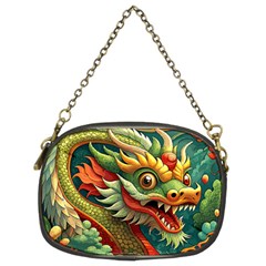 Chinese New Year – Year Of The Dragon Chain Purse (two Sides) by Valentinaart