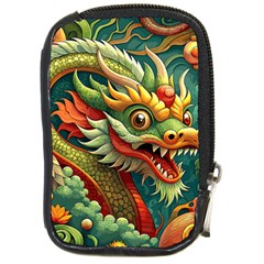 Chinese New Year – Year Of The Dragon Compact Camera Leather Case by Valentinaart