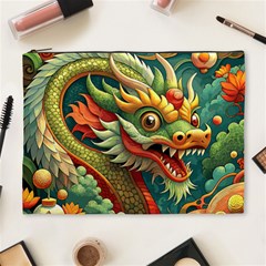 Chinese New Year – Year Of The Dragon Cosmetic Bag (xl) by Valentinaart