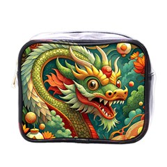 Chinese New Year – Year Of The Dragon Mini Toiletries Bag (one Side) by Valentinaart