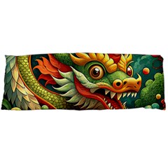 Chinese New Year – Year Of The Dragon Body Pillow Case (dakimakura) by Valentinaart