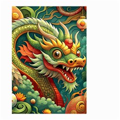 Chinese New Year – Year Of The Dragon Small Garden Flag (two Sides) by Valentinaart