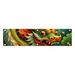 Chinese New Year – Year Of The Dragon Banner And Sign 4  X 1  by Valentinaart