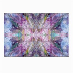 Blended Butterfly Postcards 5  X 7  (pkg Of 10) by kaleidomarblingart