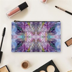 Blended Butterfly Cosmetic Bag (medium) by kaleidomarblingart