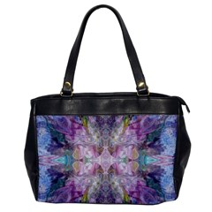 Blended Butterfly Oversize Office Handbag by kaleidomarblingart