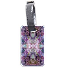 Blended Butterfly Luggage Tag (one Side) by kaleidomarblingart