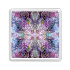 Blended Butterfly Memory Card Reader (square) by kaleidomarblingart