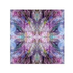 Blended Butterfly Square Satin Scarf (30  X 30 ) by kaleidomarblingart