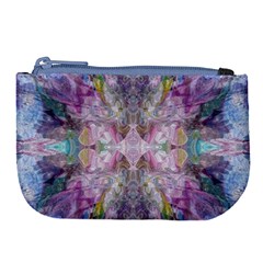 Blended Butterfly Large Coin Purse by kaleidomarblingart