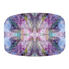 Blended Butterfly Mini Square Pill Box by kaleidomarblingart