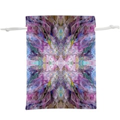 Blended Butterfly Lightweight Drawstring Pouch (xl) by kaleidomarblingart