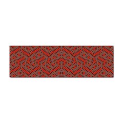 Hexagon Motif Geometric Tribal Style Pattern Sticker (bumper) by dflcprintsclothing