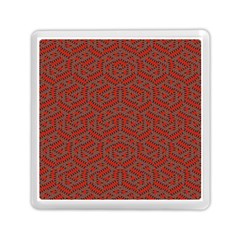 Hexagon Motif Geometric Tribal Style Pattern Memory Card Reader (square) by dflcprintsclothing