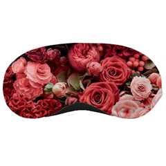 Pink Roses Flowers Love Nature Sleep Mask by Grandong