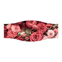 Pink Roses Flowers Love Nature Stretchable Headband by Grandong