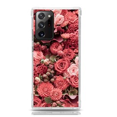 Pink Roses Flowers Love Nature Samsung Galaxy Note 20 Ultra Tpu Uv Case by Grandong