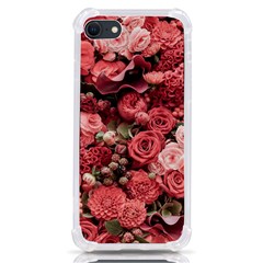 Pink Roses Flowers Love Nature Iphone Se by Grandong