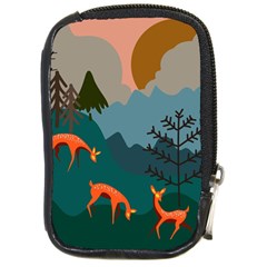 Roe Deer Animal Boho Bohemian Nature Compact Camera Leather Case by Grandong