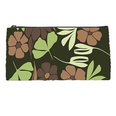 Flowers Leaves Plant Botanical Boho Bohemian Minimalist Nature Pencil Case