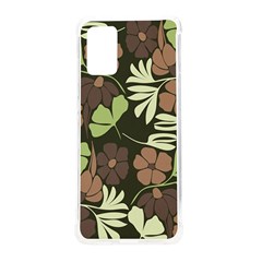 Flowers Leaves Plant Botanical Boho Bohemian Minimalist Nature Samsung Galaxy S20Plus 6.7 Inch TPU UV Case