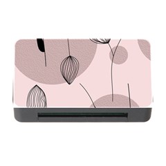 Flowers Pattern Botanical Scrapbook Memory Card Reader With Cf by Grandong