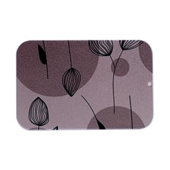 Flowers Pattern Botanical Scrapbook Open Lid Metal Box (silver)   by Grandong