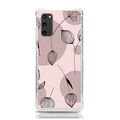 Flowers Pattern Botanical Scrapbook Samsung Galaxy S20 6 2 Inch Tpu Uv Case by Grandong