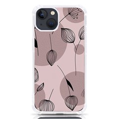 Flowers Pattern Botanical Scrapbook Iphone 13 Tpu Uv Print Case by Grandong