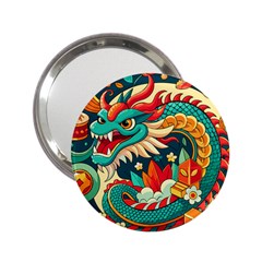 Chinese New Year – Year Of The Dragon 2 25  Handbag Mirrors by Valentinaart