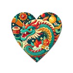 Chinese New Year – Year of the Dragon Heart Magnet Front