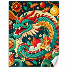 Chinese New Year – Year Of The Dragon Canvas 18  X 24  by Valentinaart