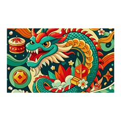 Chinese New Year – Year Of The Dragon Banner And Sign 5  X 3  by Valentinaart