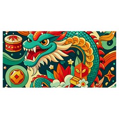 Chinese New Year – Year Of The Dragon Banner And Sign 8  X 4  by Valentinaart