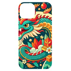 Chinese New Year – Year Of The Dragon Iphone 14 Black Uv Print Case by Valentinaart