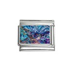 Kaleidoscopic currents Italian Charm (9mm) Front