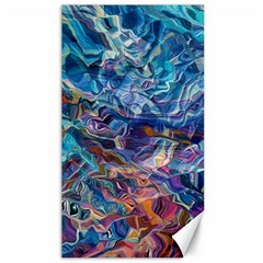 Kaleidoscopic Currents Canvas 40  X 72  by kaleidomarblingart