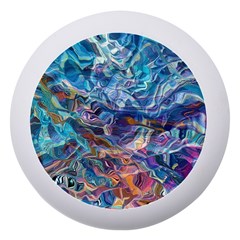 Kaleidoscopic Currents Dento Box With Mirror by kaleidomarblingart